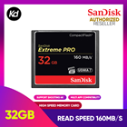 (Ori Sandisk Malaysia) SanDisk Extreme Pro 32GB 160MB/s CompactFlash Memory Card (SDCFXPS-032G-X46) (SanDisk Malaysia) (CF Card)